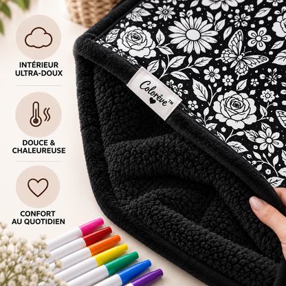 COLORÊVE™ – LA COUVERTURE QUI TRANSFORME LE COLORIAGE EN MOMENT MAGIQUE